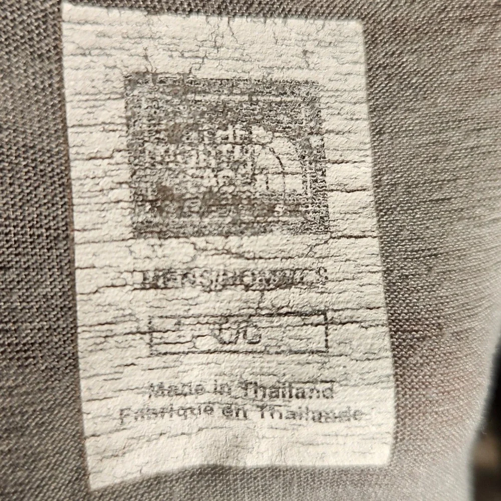 The North Face T-Shirt Mens L Grey‎ Excellent VaporWick Athletic Short Sleeve